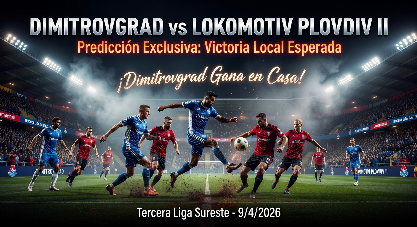 Dimitrovgrad vs Lokomotiv Plovdiv II Pronóstico / Prediction