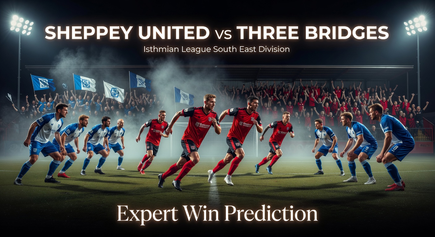 Sheppey United vs Three Bridges Pronóstico / Prediction