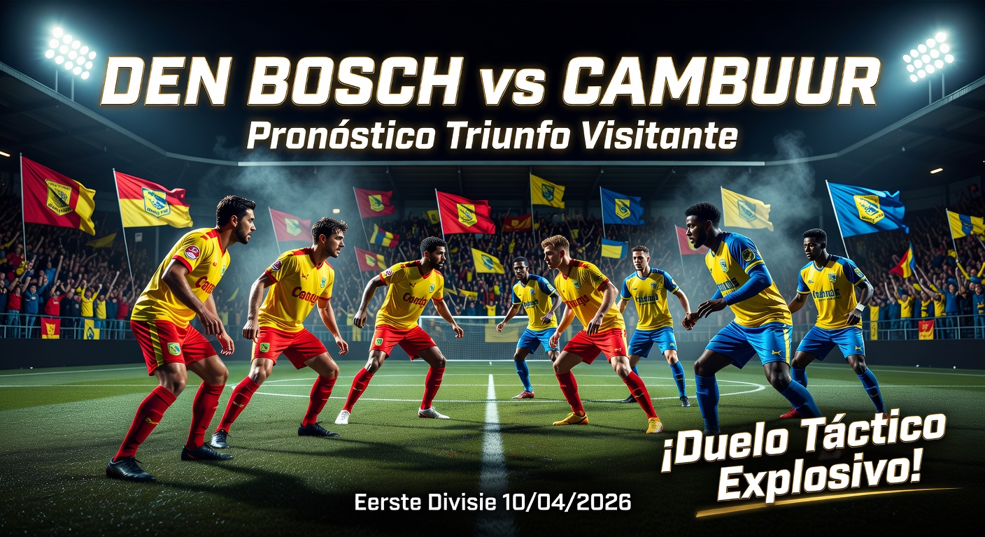 Den Bosch vs Cambuur Pronóstico / Prediction