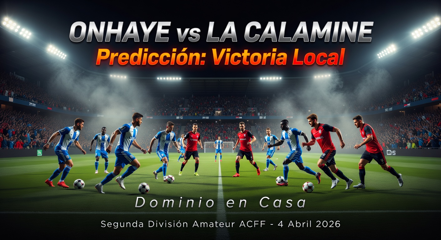 Onhaye vs La Calamine Pronóstico / Prediction