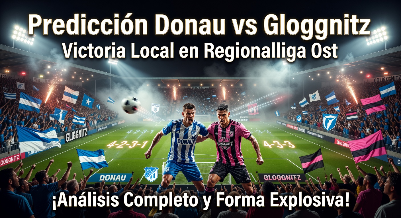 Donau vs Gloggnitz Pronóstico / Prediction