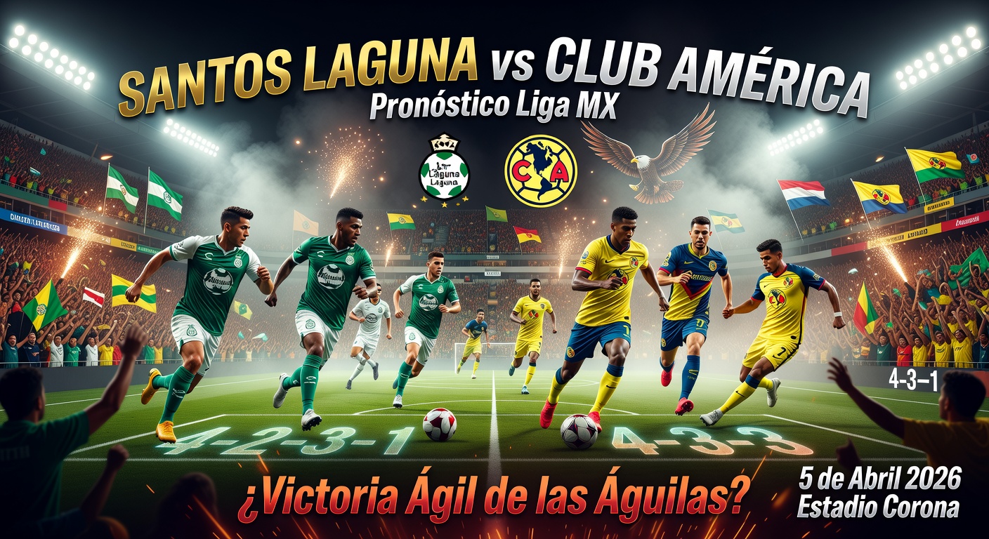 Santos Laguna vs Club America Pronóstico / Prediction