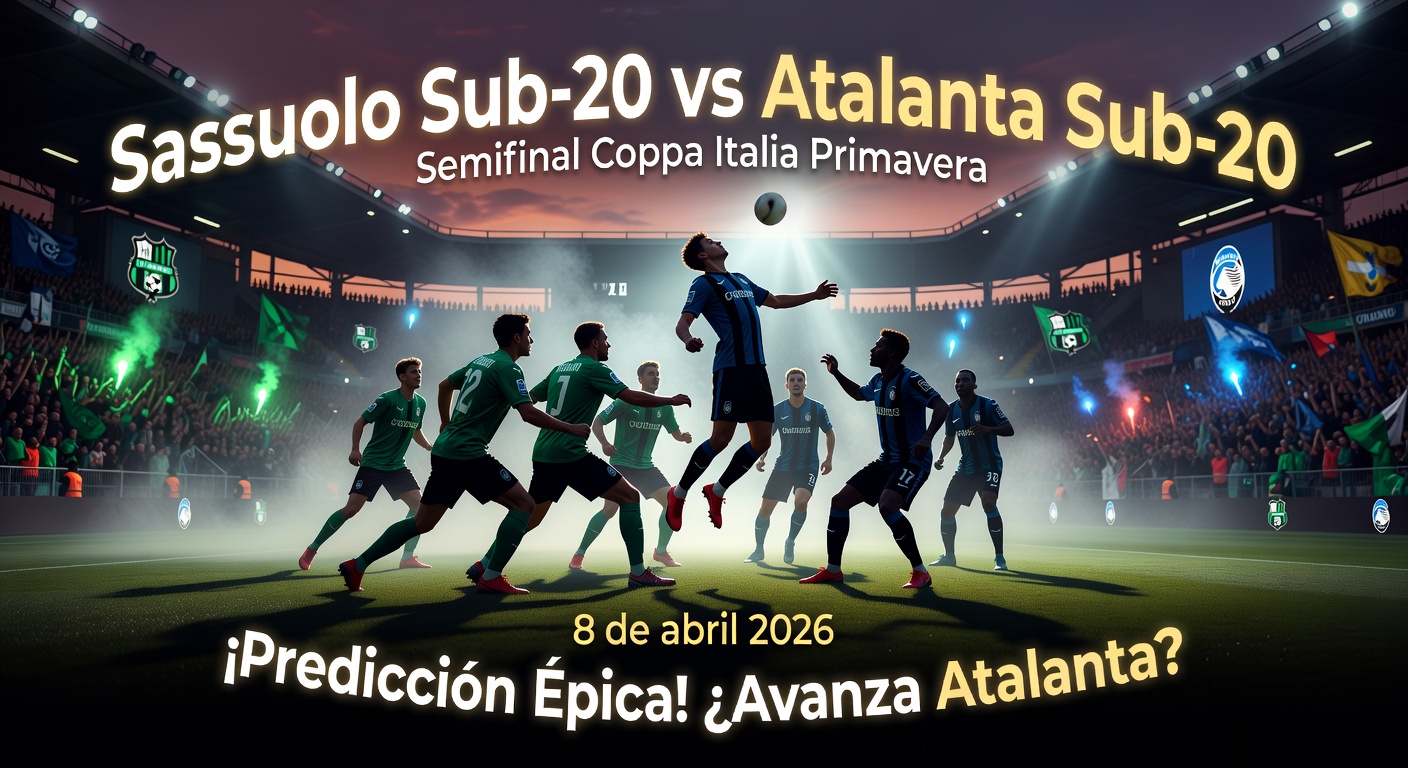 Sassuolo U20 vs Atalanta U20 Pronóstico / Prediction