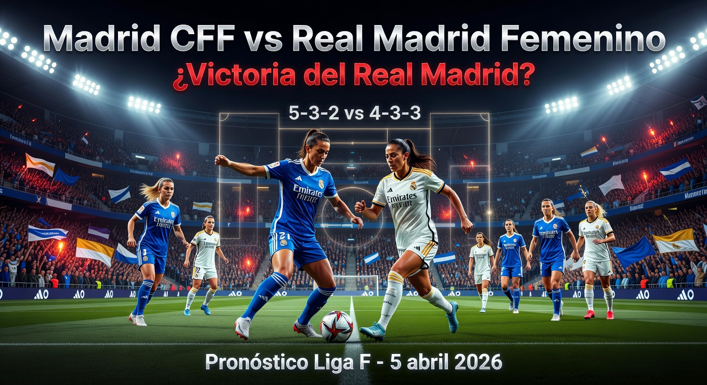 Madrid CFF W vs Real Madrid W Pronóstico / Prediction