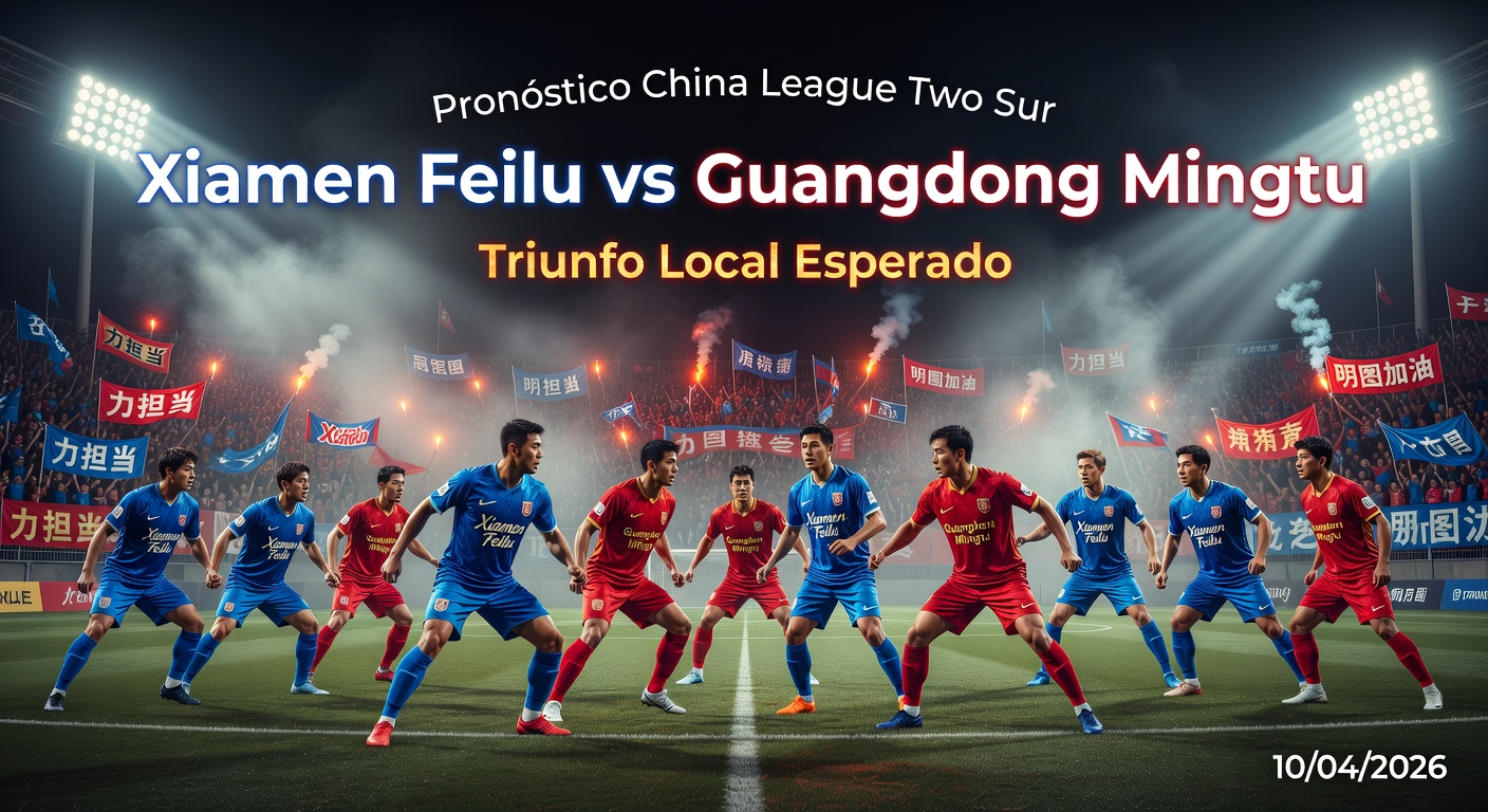 Xiamen Feilu vs Guangdong Mingtu Pronóstico / Prediction