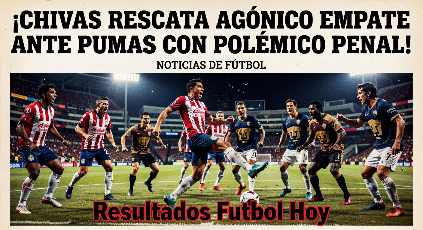 Liga MX: Guadalajara 2-2 Pumas UNAM (BBC Sport)