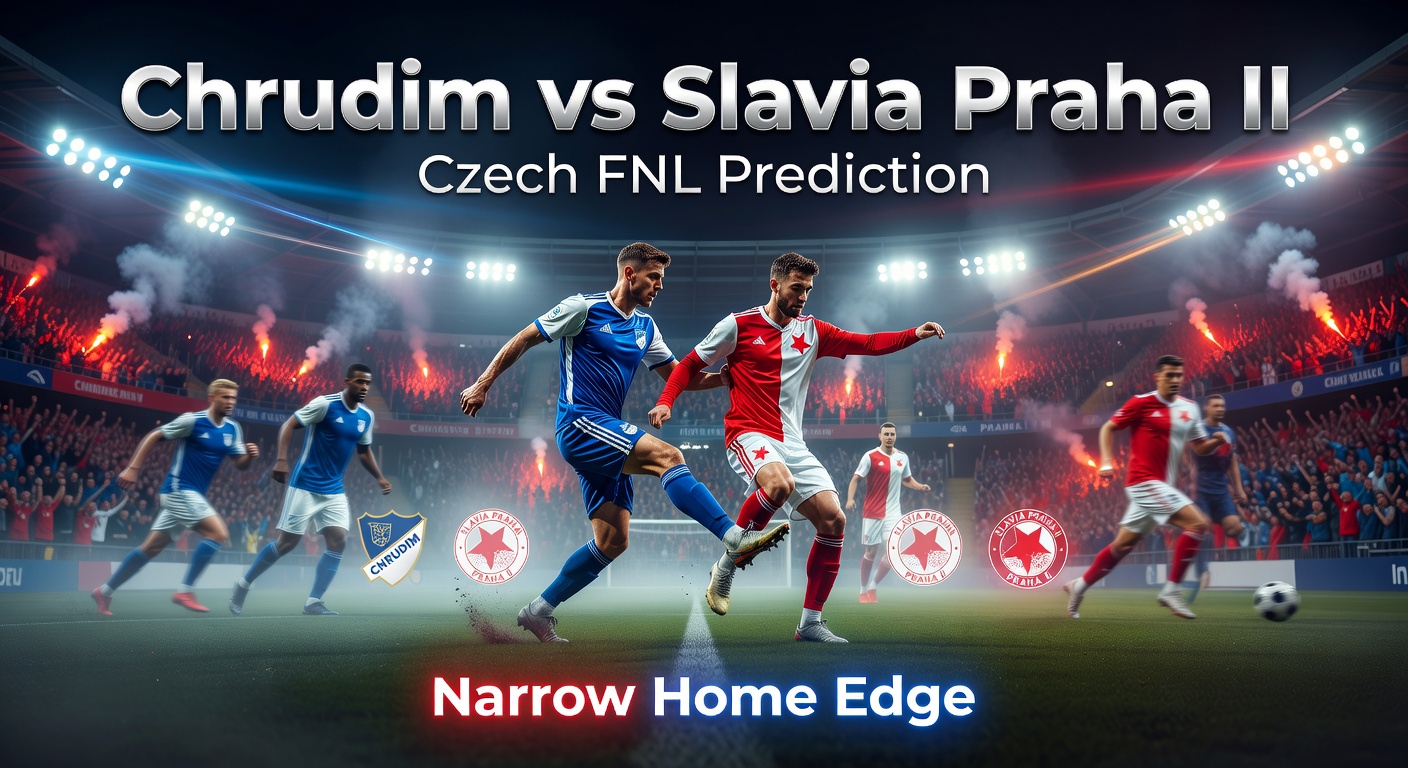 Chrudim vs Slavia Praha II Pronóstico / Prediction