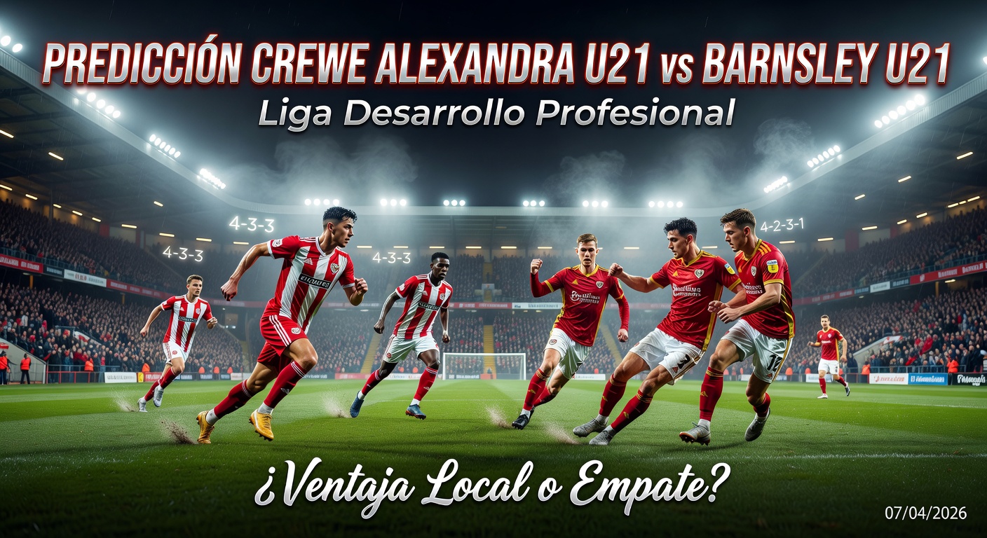 Crewe Alexandra U21 vs Barnsley U21 Pronóstico / Prediction