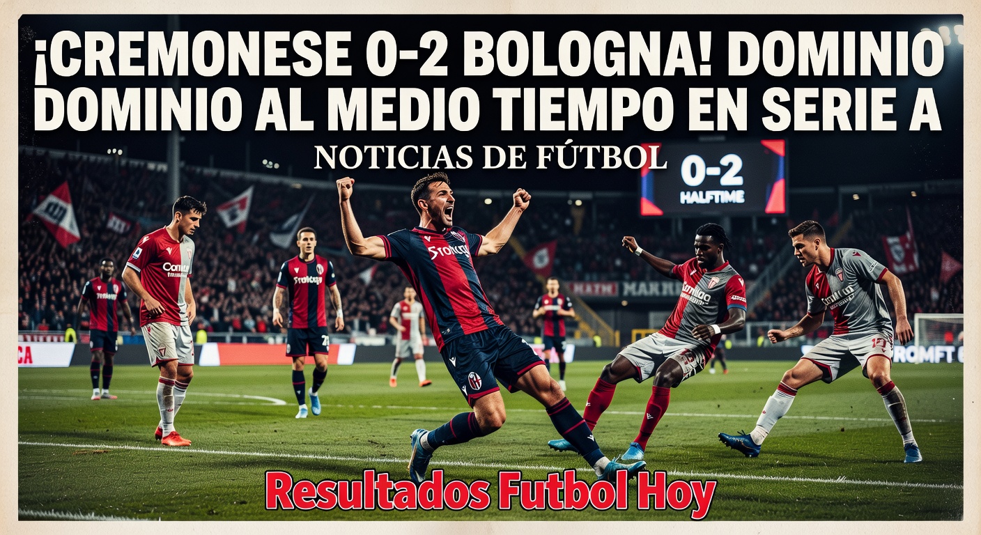 Cremonese 0-2 Bologna: Serie A Half-Time (BBC Sport)