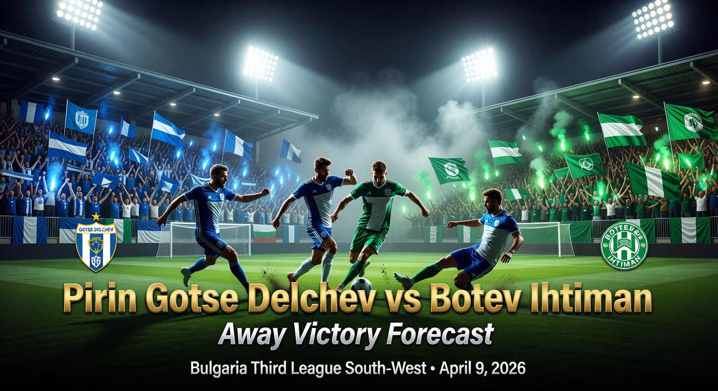 Pirin Gotse Delchev vs Botev Ihtiman Pronóstico / Prediction