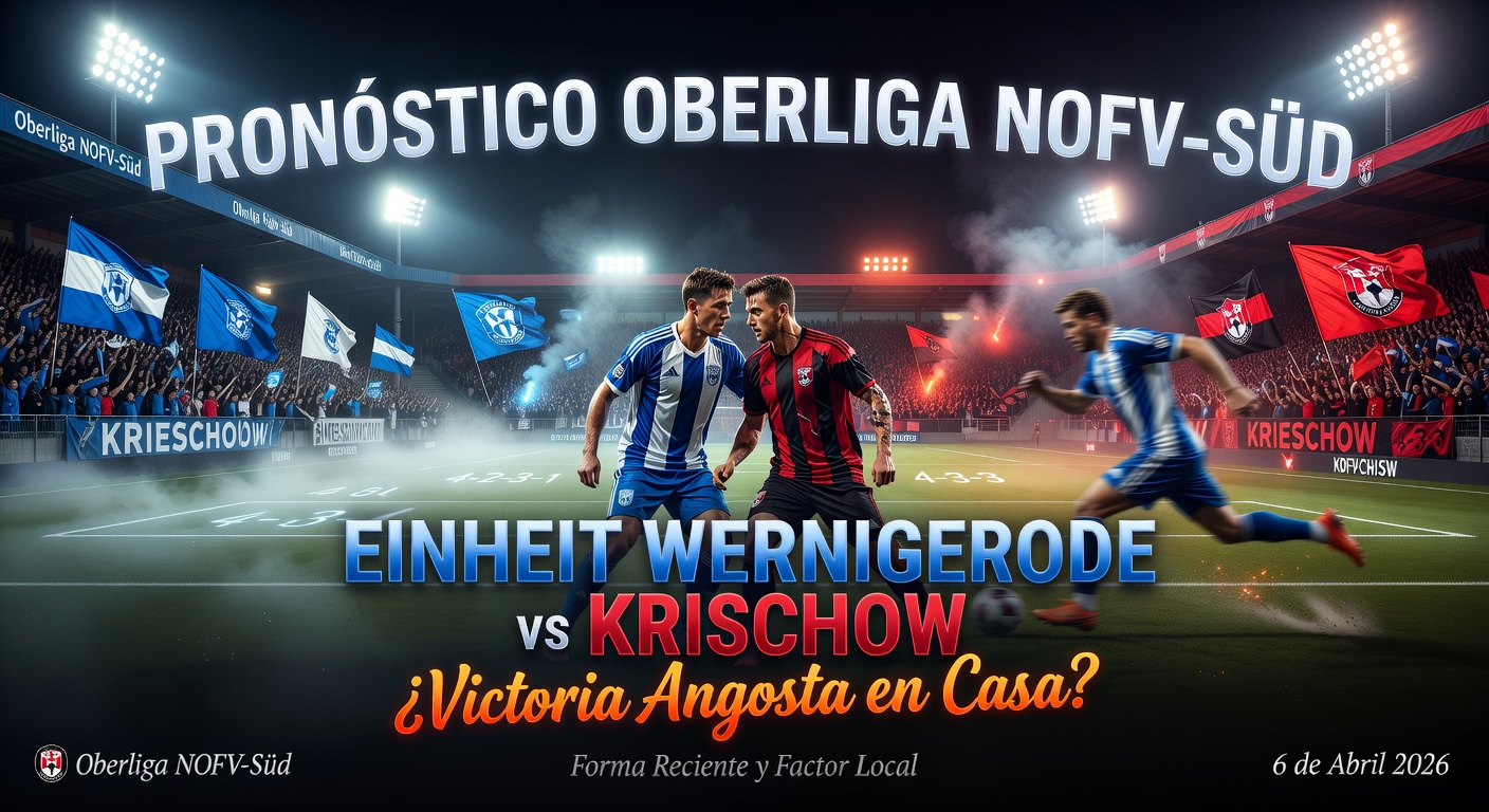 Einheit Wernigerode vs Krieschow Pronóstico / Prediction