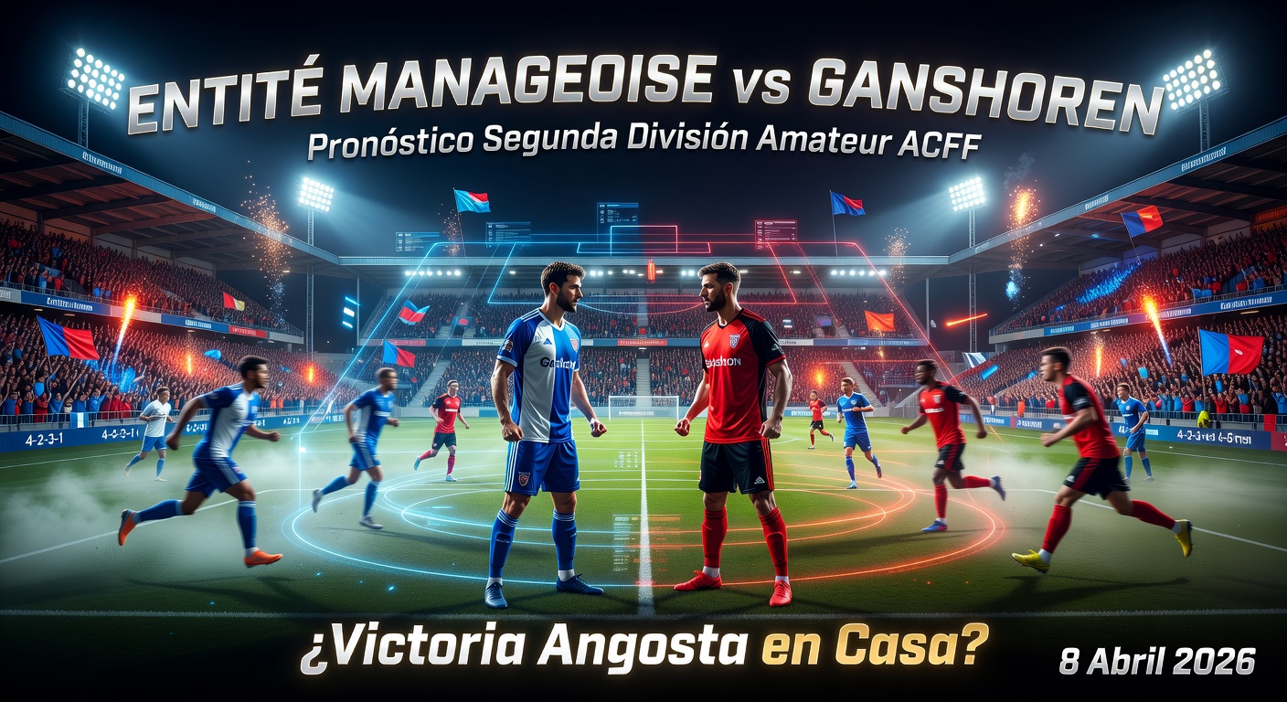 Entité Manageoise vs Ganshoren Pronóstico / Prediction