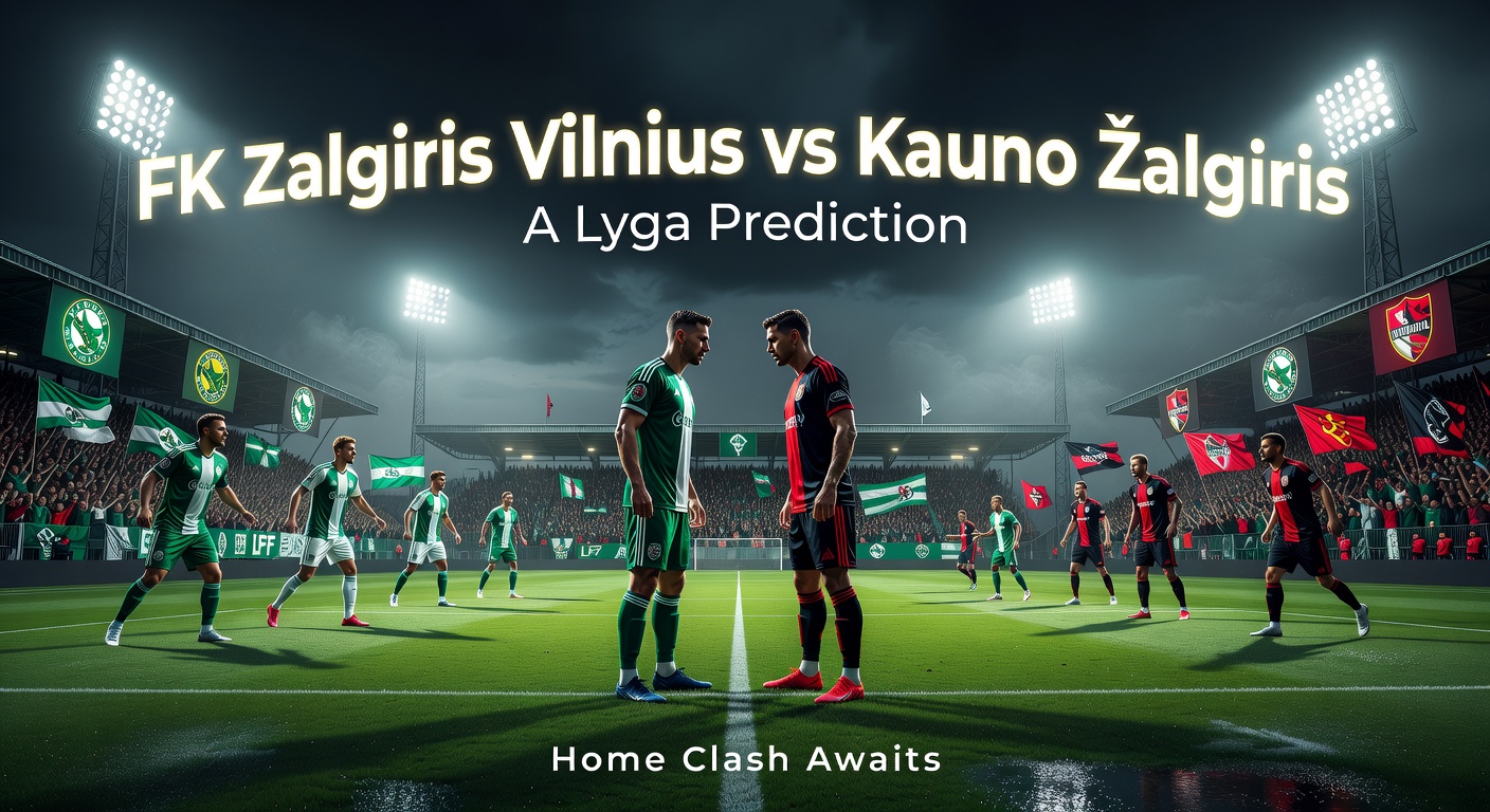 FK Zalgiris Vilnius vs Kauno Žalgiris Pronóstico / Prediction