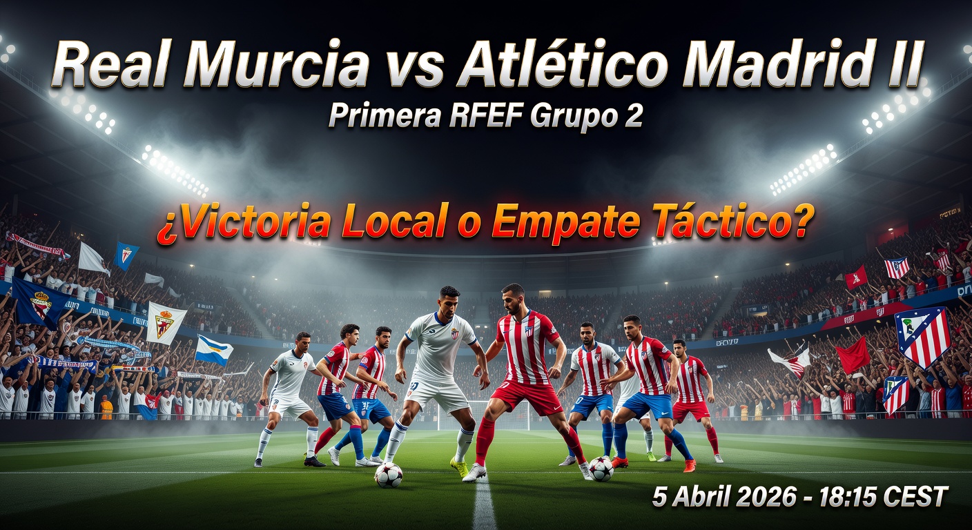 Real Murcia vs Atlético Madrid II Pronóstico / Prediction