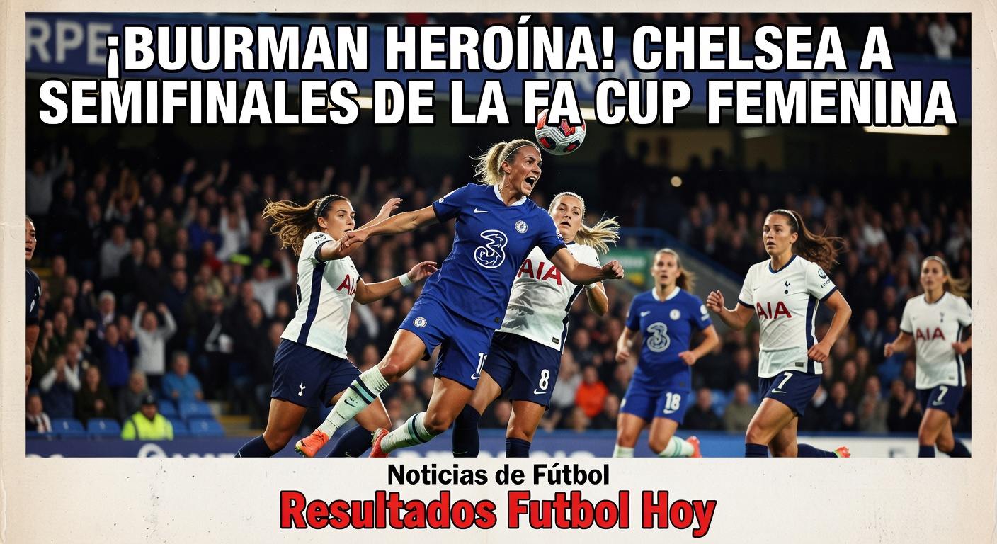 Chelsea Women Advance 2-1 Over Tottenham in FA Cup Quarter-Final (BBC / Sky Sports)