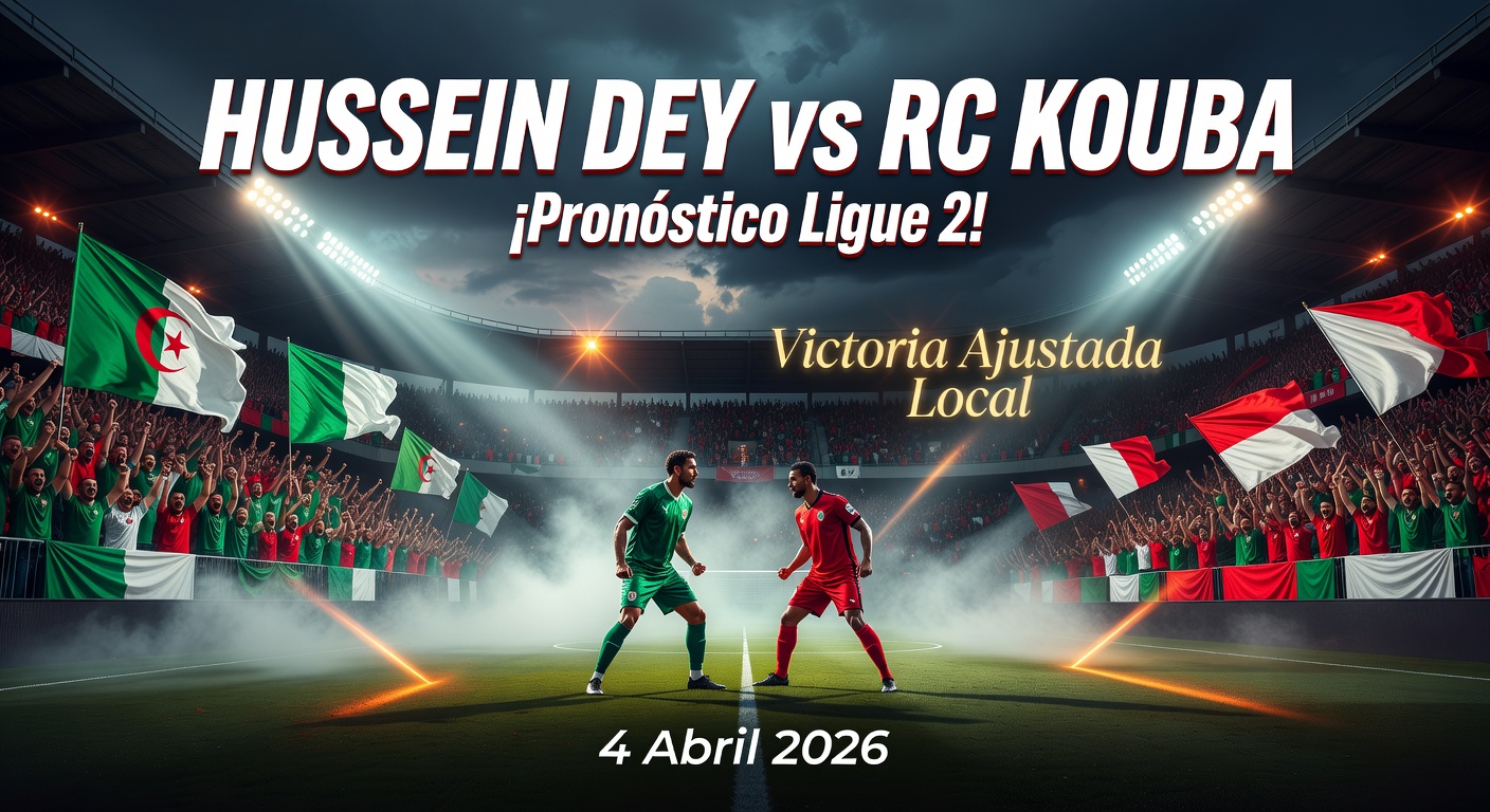 Hussein Dey vs RC Kouba Pronóstico / Prediction