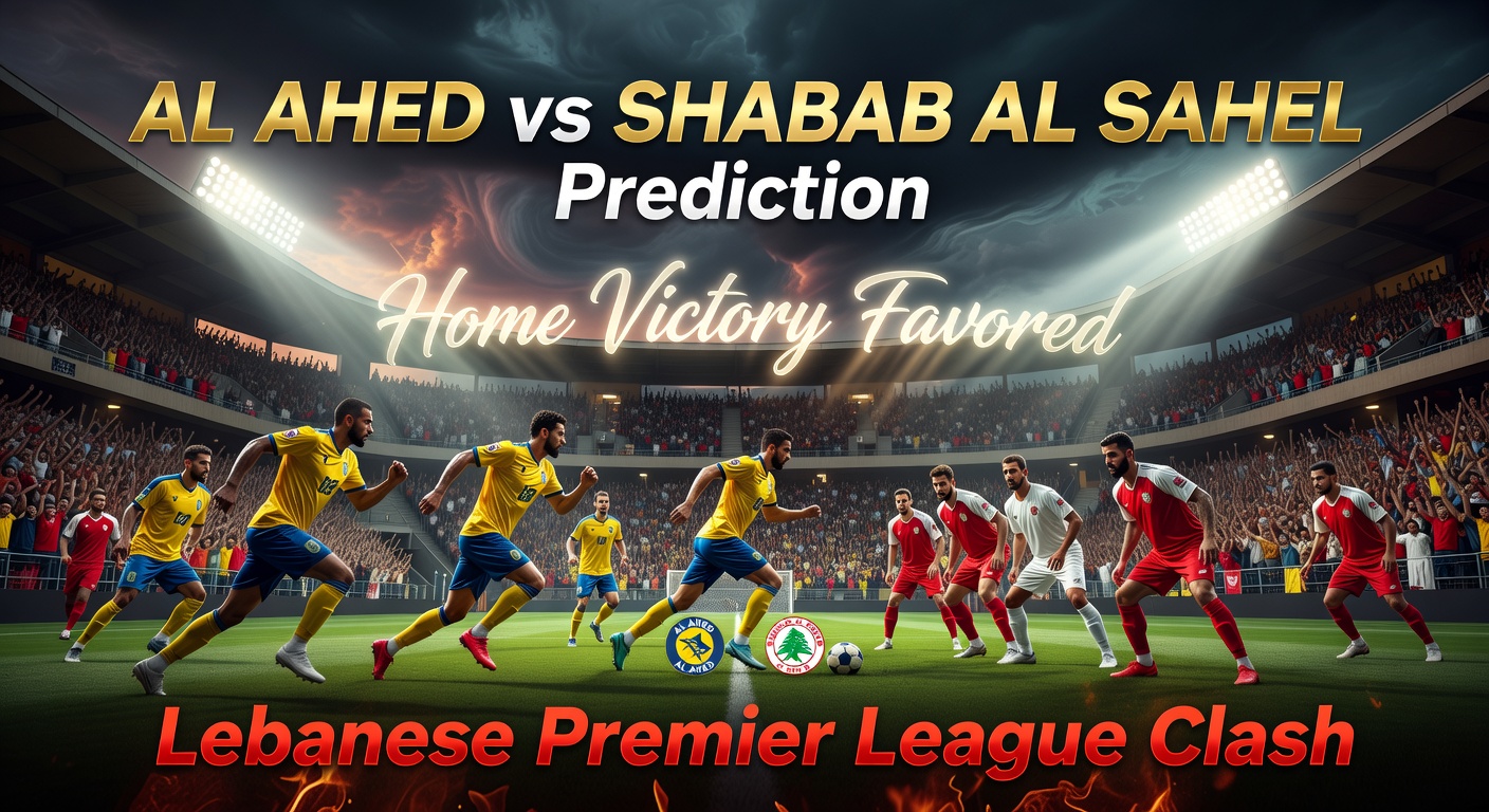 Al Ahed vs Shabab Al Sahel Pronóstico / Prediction