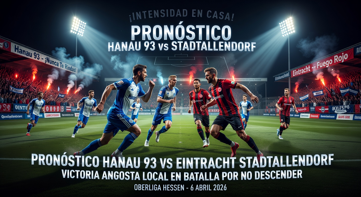 Hanau 93 vs Eintracht Stadtallendorf Pronóstico / Prediction