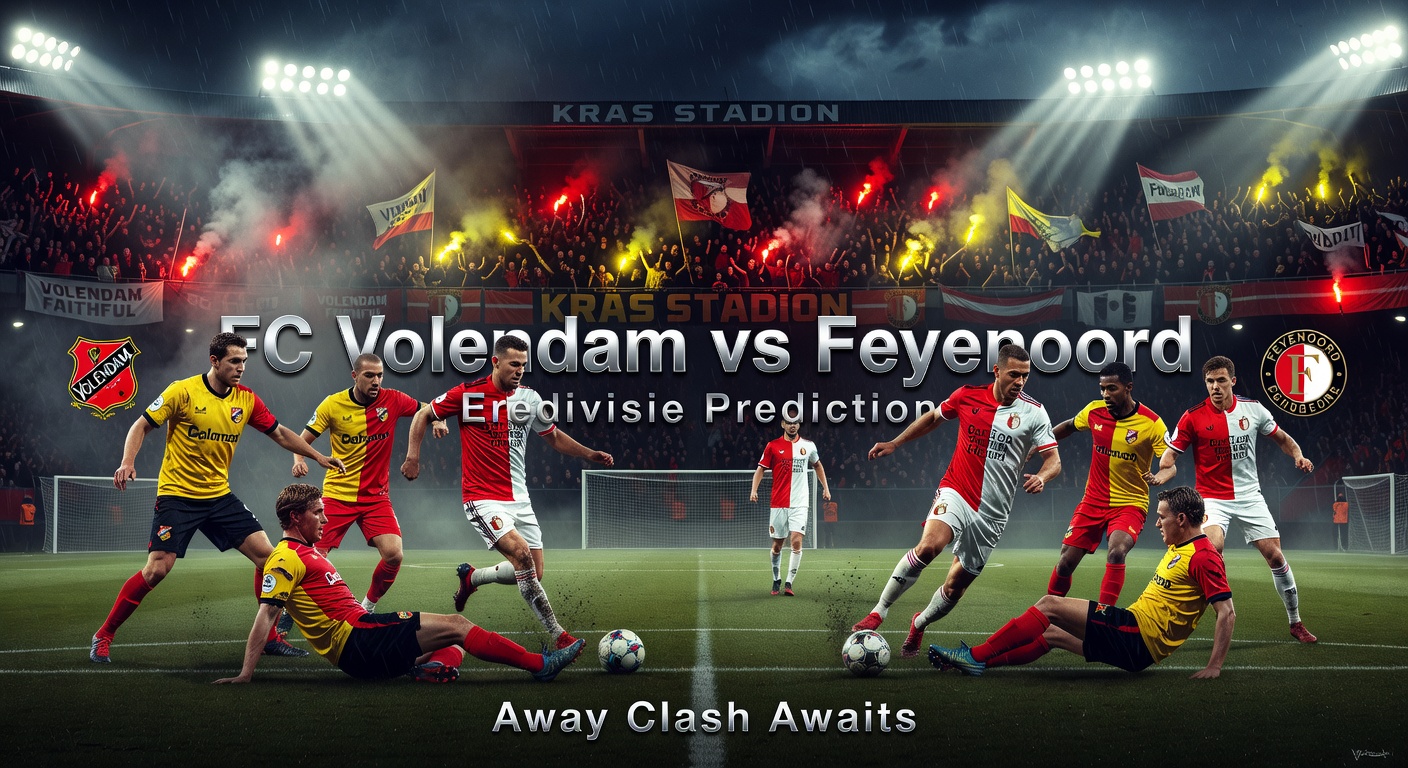FC Volendam vs Feyenoord Pronóstico / Prediction