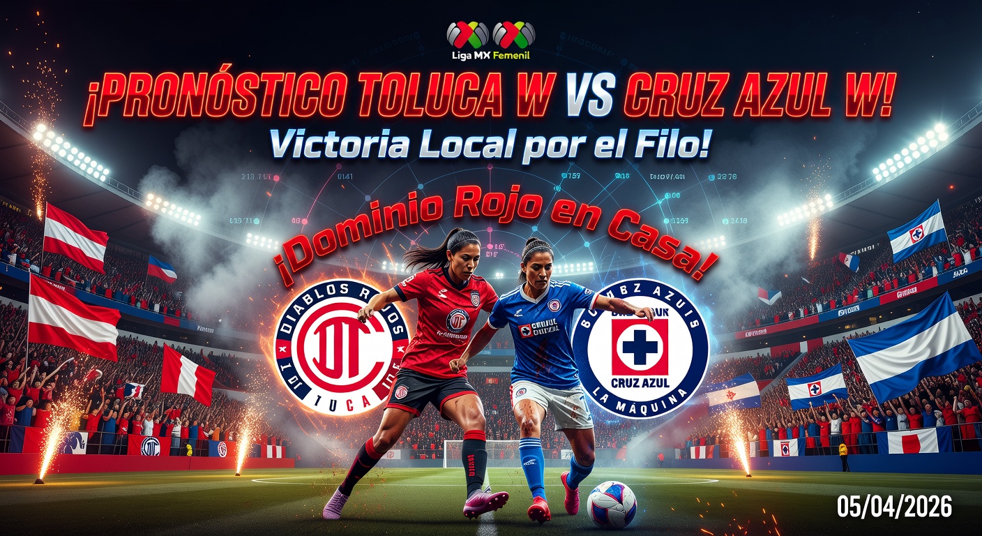 Toluca W vs Cruz Azul W Pronóstico / Prediction