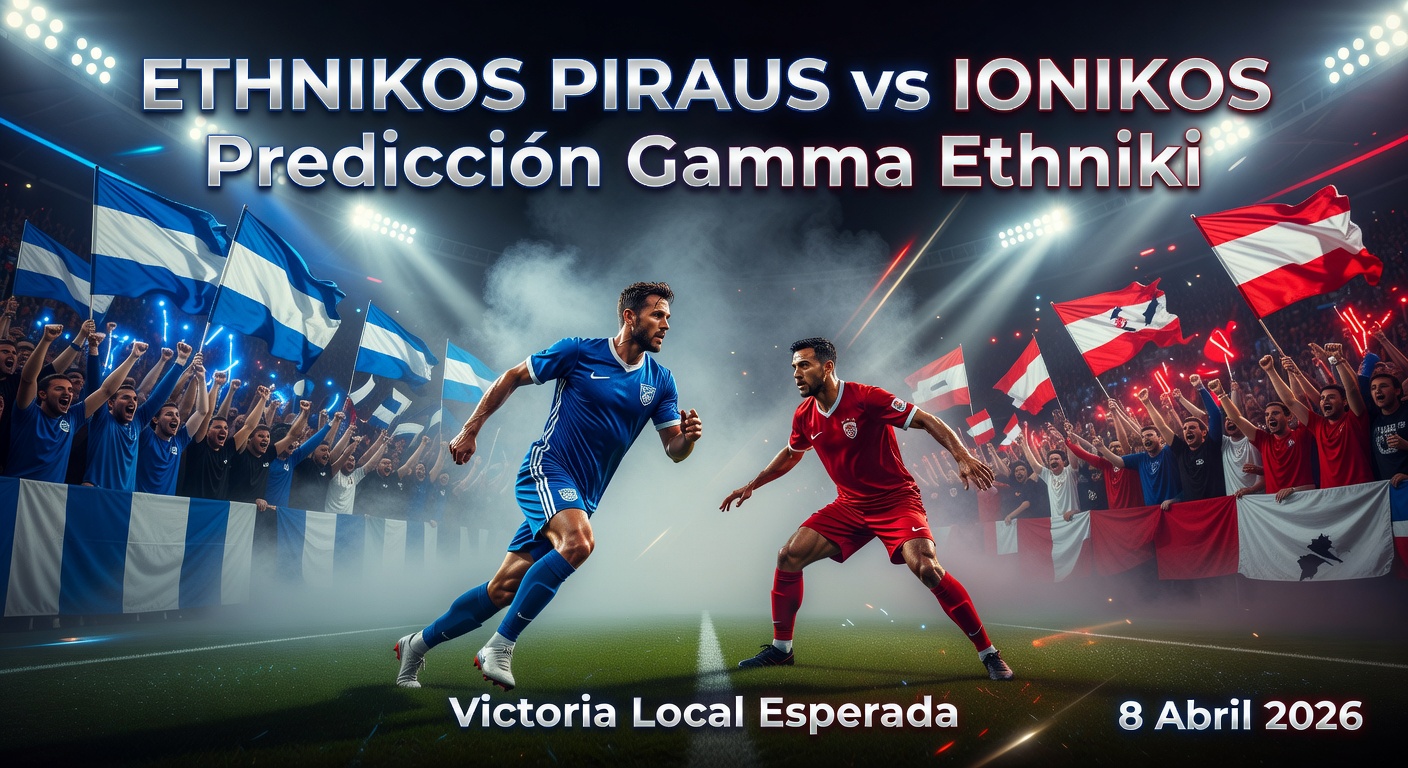 Ethnikos Piraeus vs Ionikos Pronóstico / Prediction