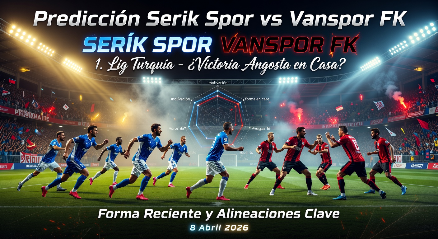 Serik Spor vs Vanspor FK Pronóstico / Prediction