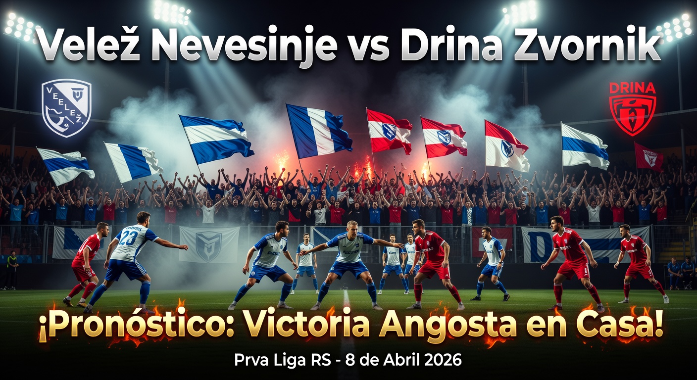 Velež Nevesinje vs Drina Zvornik Pronóstico / Prediction