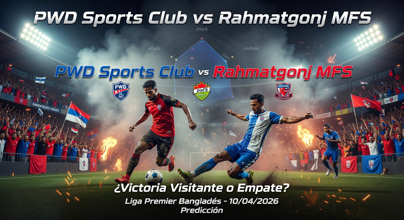 PWD Sports Club vs Rahmatgonj MFS Pronóstico / Prediction