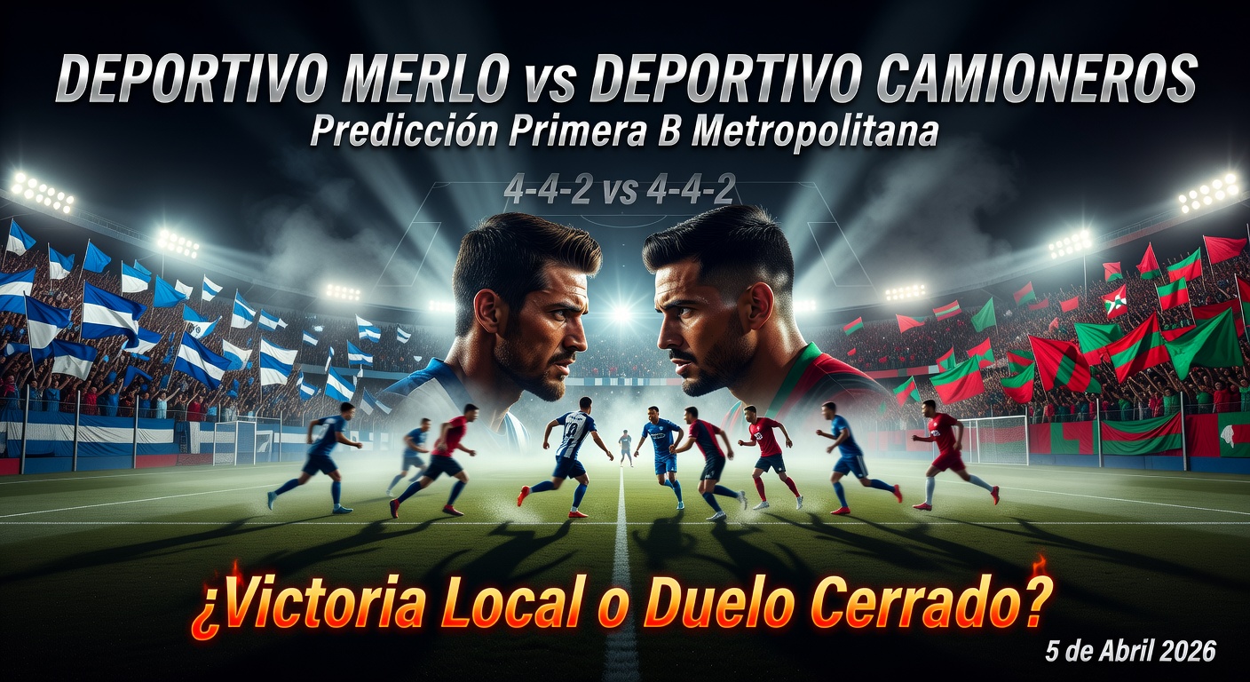 Deportivo Merlo vs Deportivo Camioneros Pronóstico / Prediction