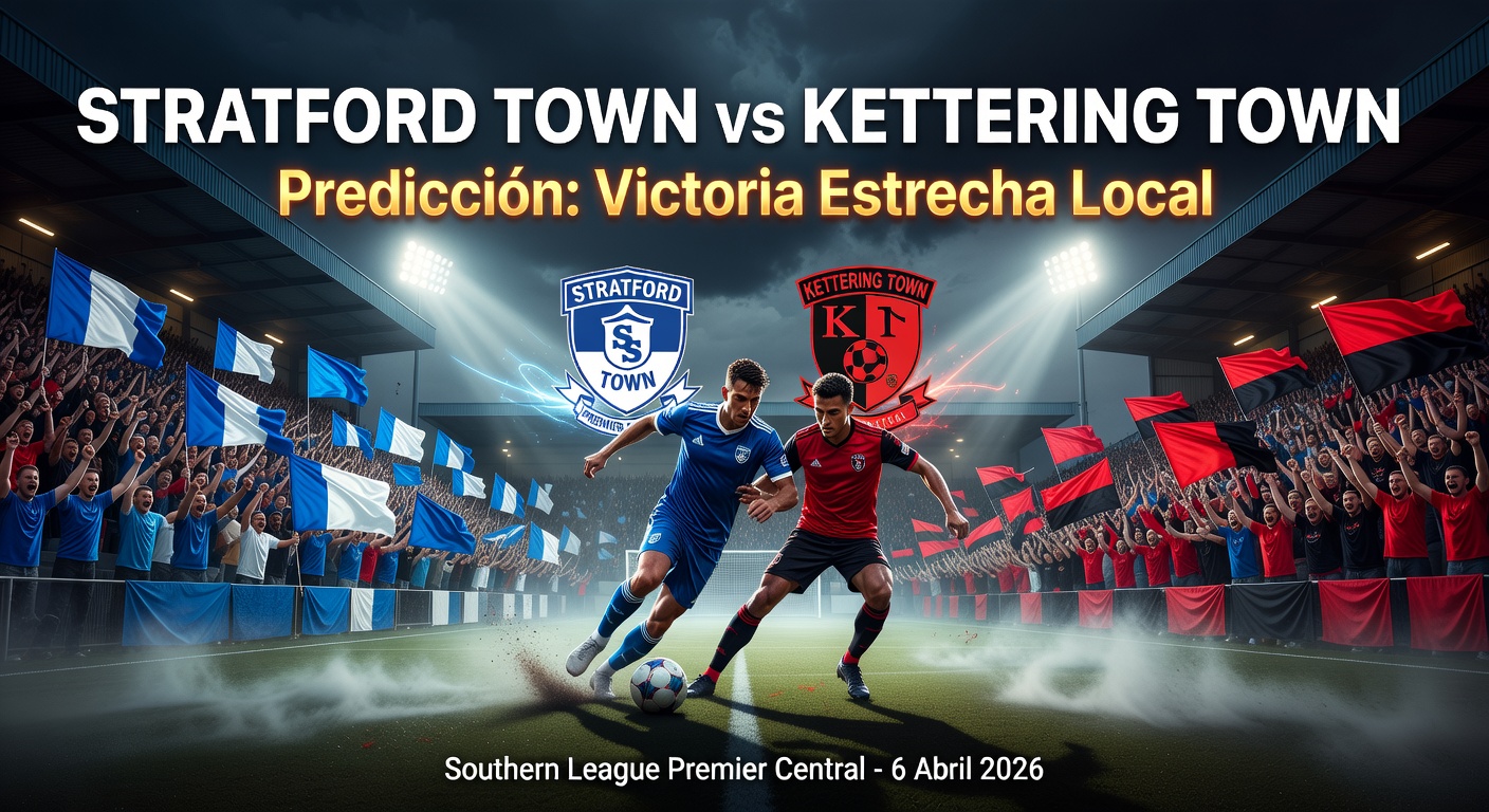 Stratford Town vs Kettering Town Pronóstico / Prediction