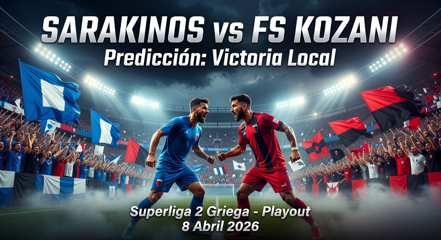 Sarakinos vs Kozani Pronóstico / Prediction