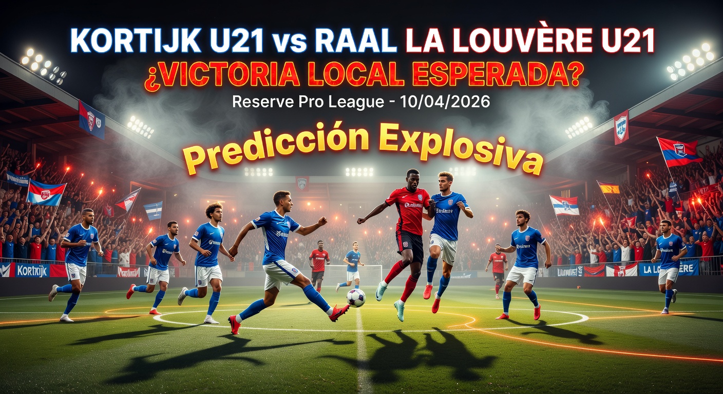 Kortrijk U21 vs RAAL La Louviere U21 Pronóstico / Prediction