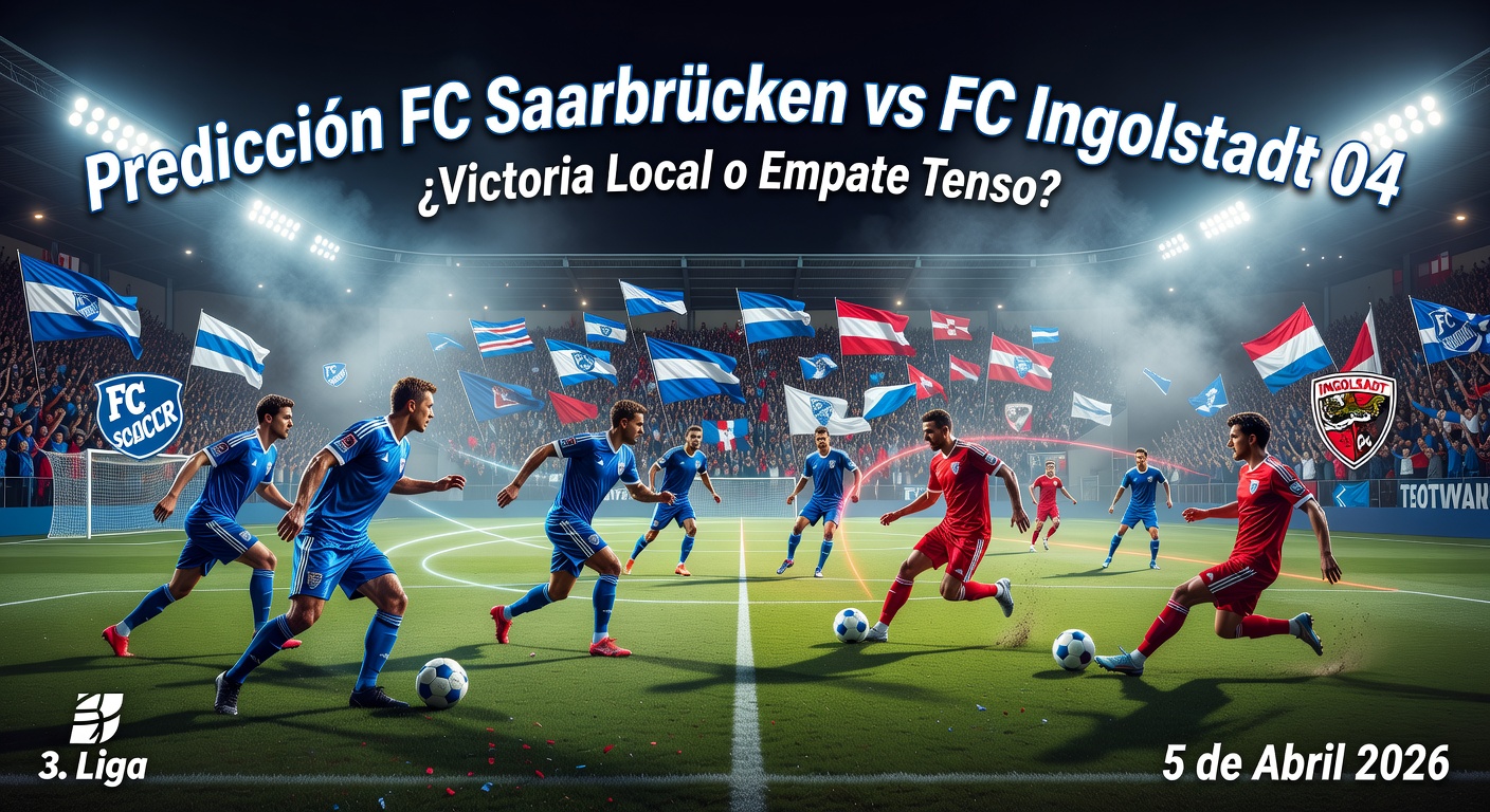 FC Saarbrücken vs FC Ingolstadt 04 Pronóstico / Prediction