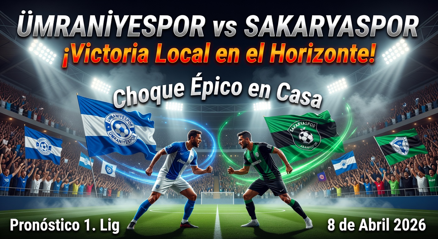 Ümraniyespor vs Sakaryaspor Pronóstico / Prediction