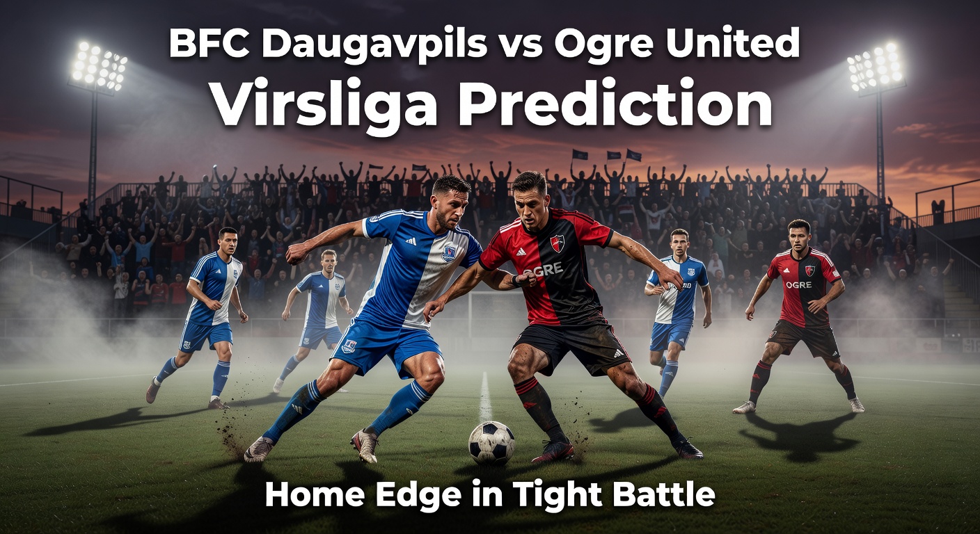 BFC Daugavpils vs Ogre United Pronóstico / Prediction