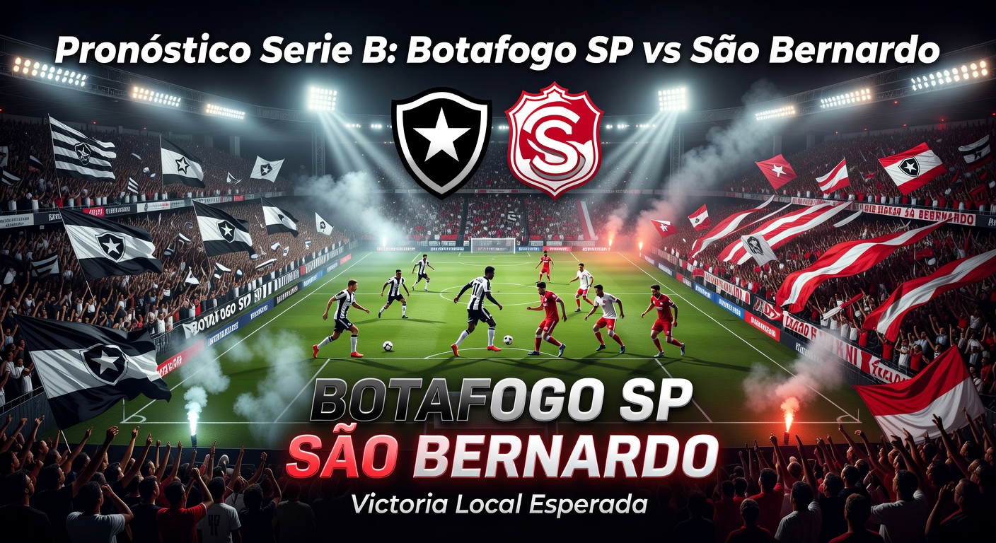 Botafogo SP vs São Bernardo Pronóstico / Prediction