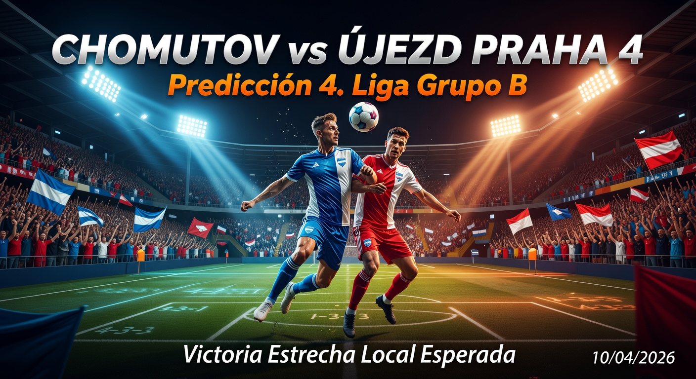 Chomutov vs Újezd Praha 4 Pronóstico / Prediction