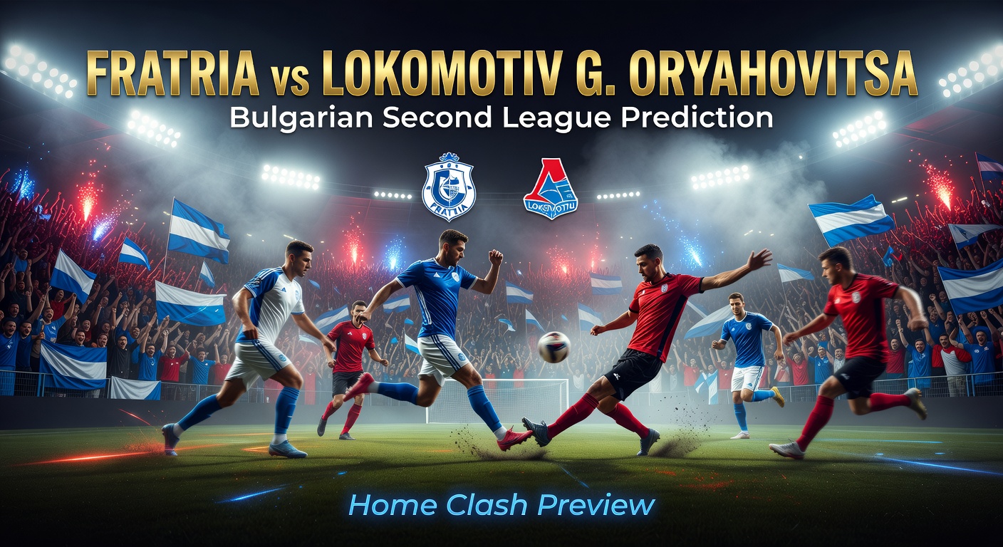 Fratria vs Lokomotiv G. Oryahovitsa Pronóstico / Prediction