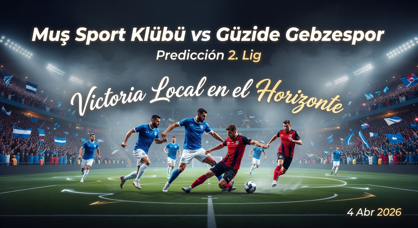 Muş Sport Klübü vs Güzide Gebzespor Pronóstico / Prediction