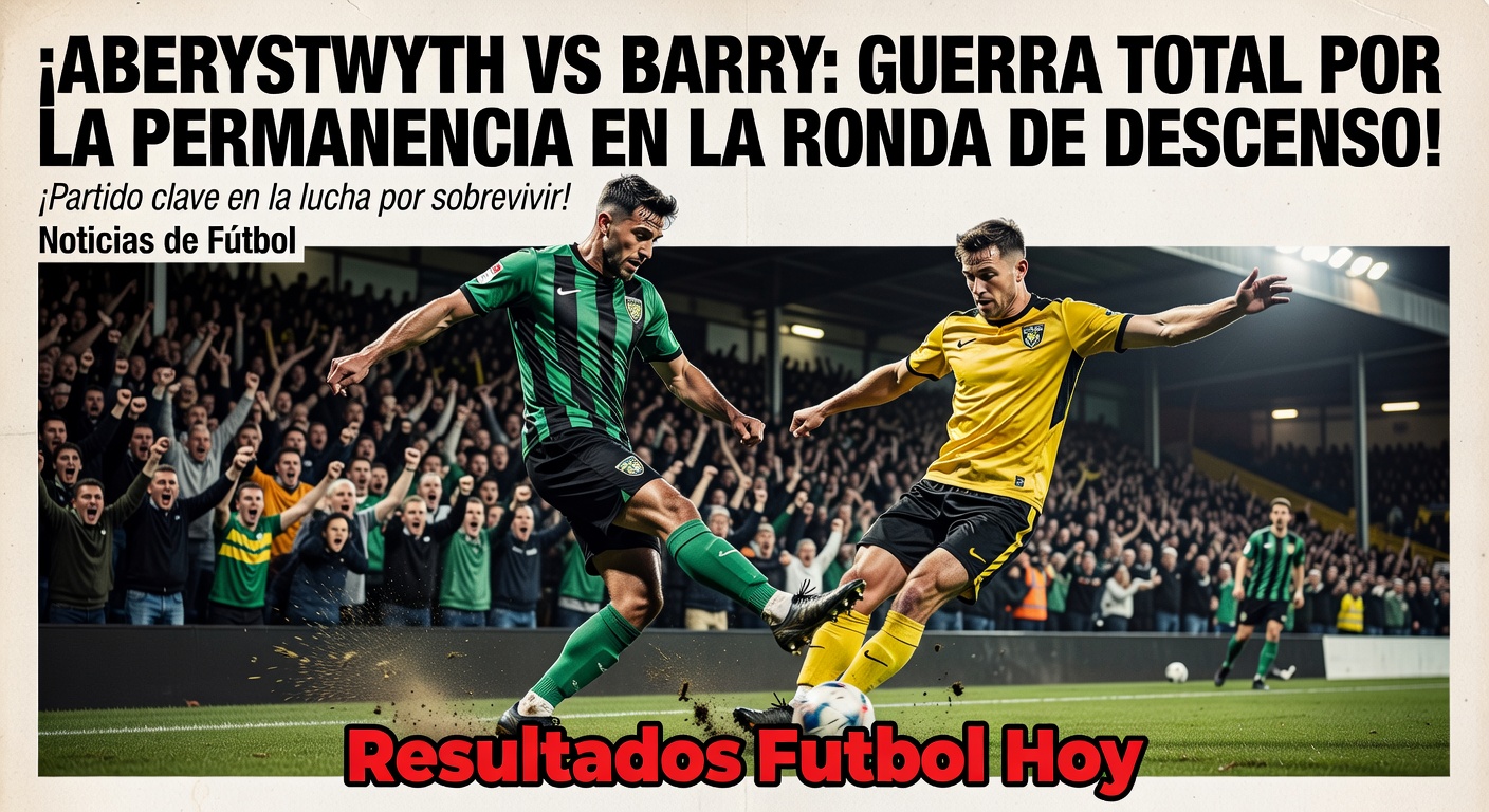 Aberystwyth Town vs Barry Town United Kicks Off