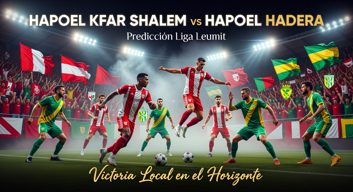 Hapoel Kfar Shalem vs Hapoel Hadera Pronóstico / Prediction