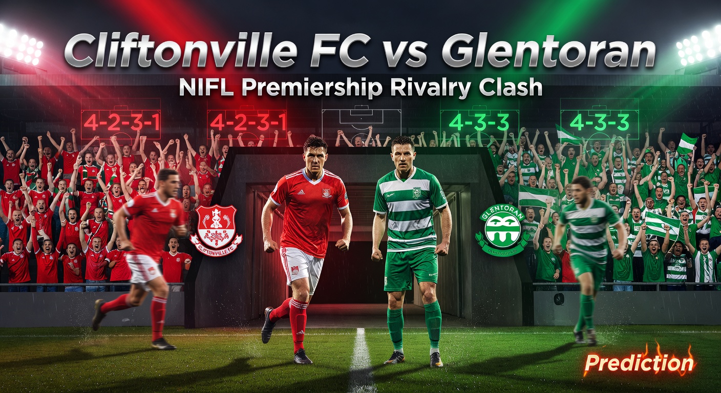Cliftonville FC vs Glentoran Pronóstico / Prediction