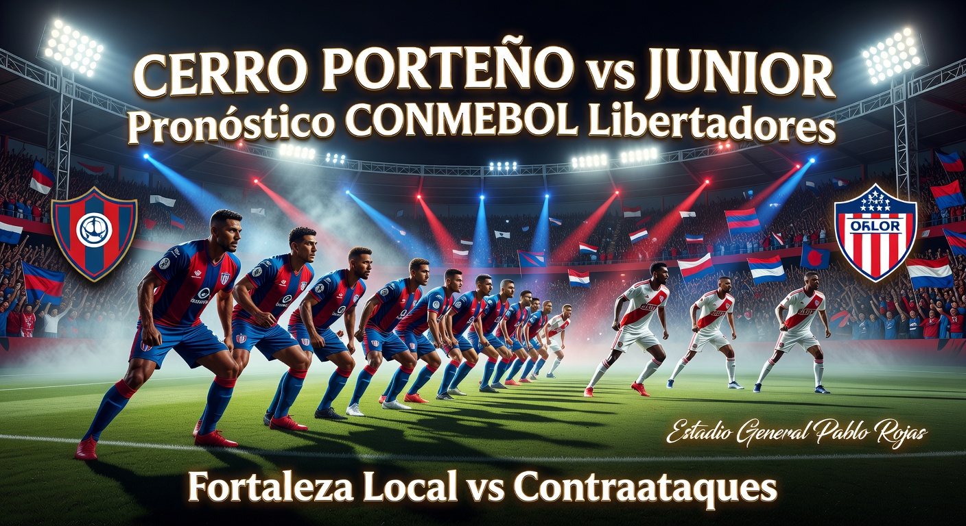 Cerro Porteno vs Junior Pronóstico / Prediction