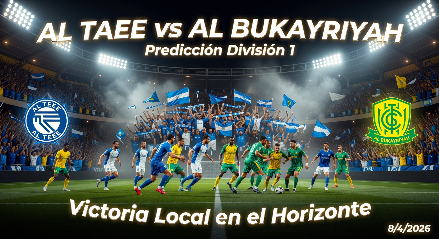 Al Taee vs Al Bukayriyah Pronóstico / Prediction