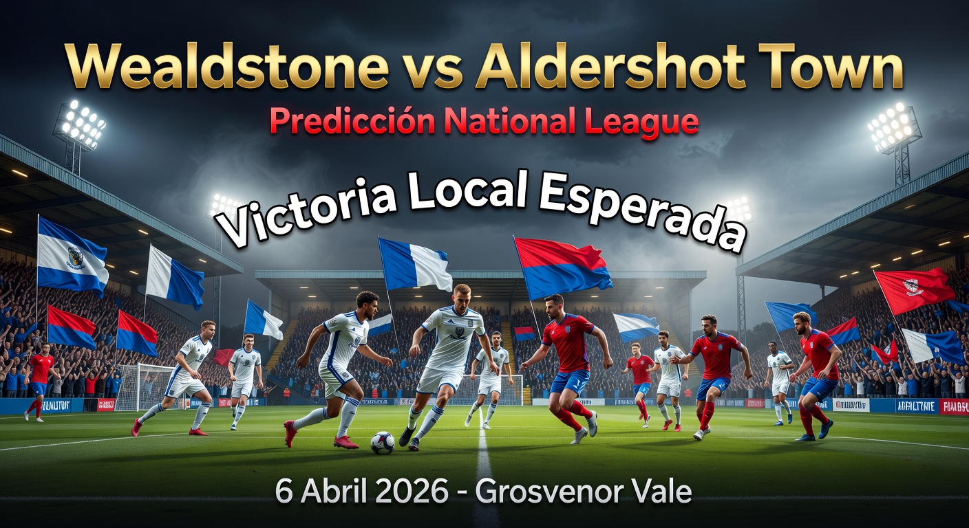 Wealdstone vs Aldershot Town Pronóstico / Prediction
