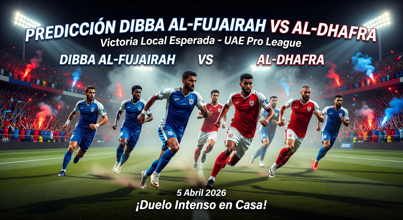 Dibba Al-Fujairah vs Al-Dhafra Pronóstico / Prediction