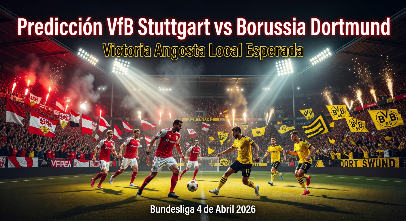 VfB Stuttgart vs Borussia Dortmund Pronóstico / Prediction