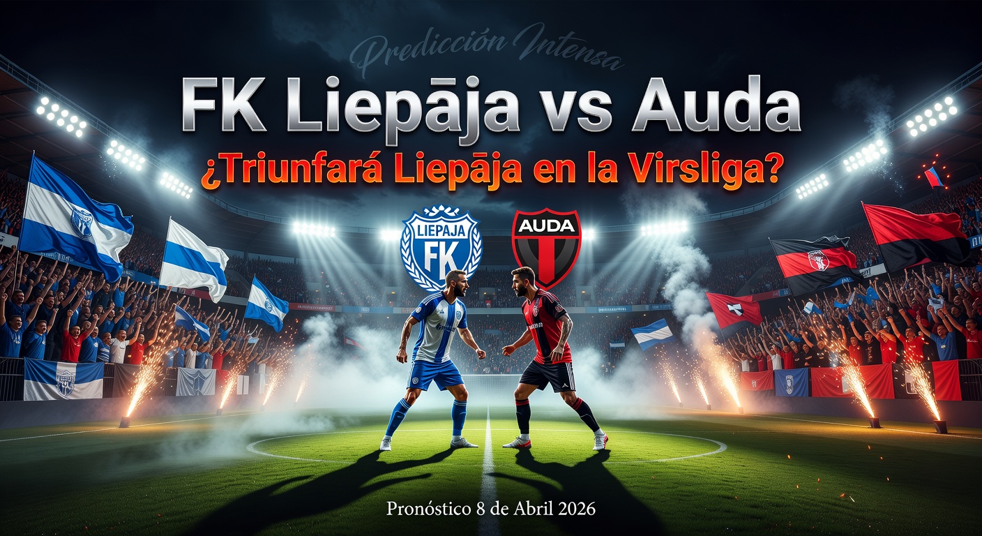 FK Liepaja vs Auda Pronóstico / Prediction