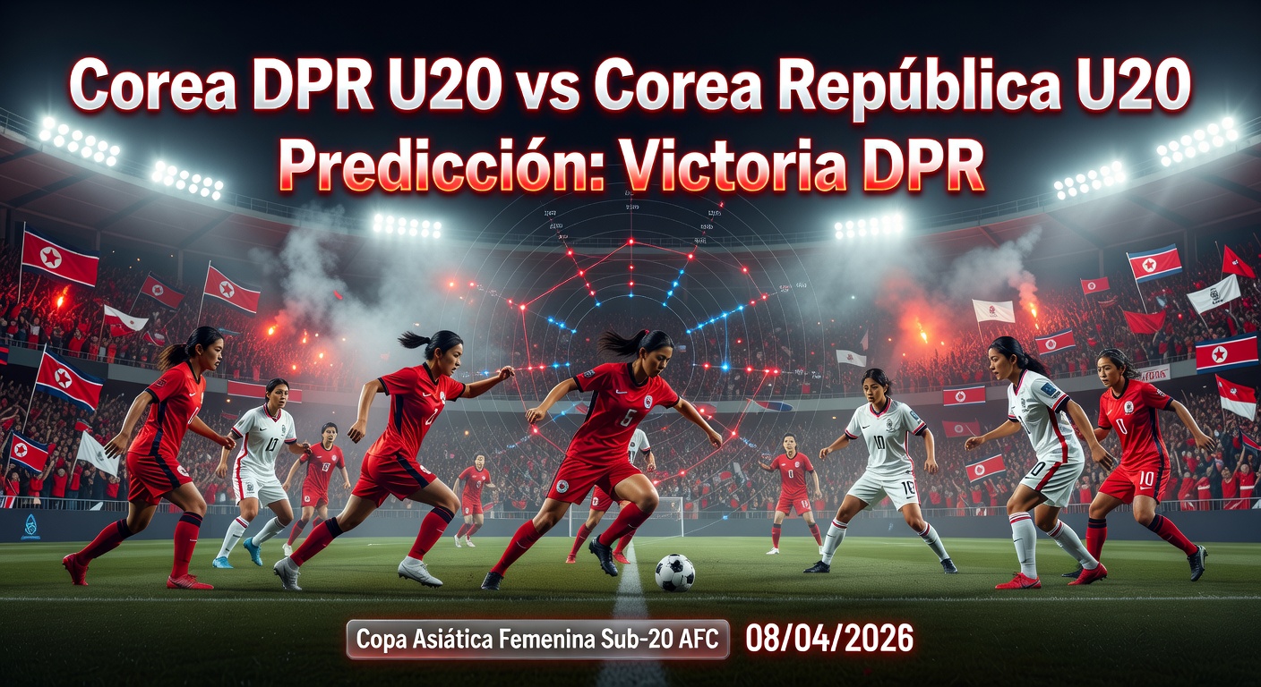 Korea DPR U20 vs Korea Republic U20 W Pronóstico / Prediction