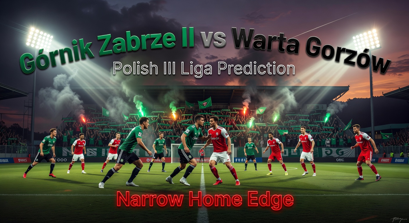 Górnik Zabrze II vs Warta Gorzów Pronóstico / Prediction